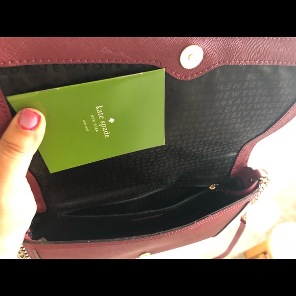 Kate Spade plum bag - Picture 3 of 3